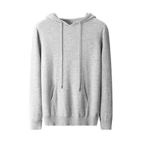 Gray hoodie on a white background